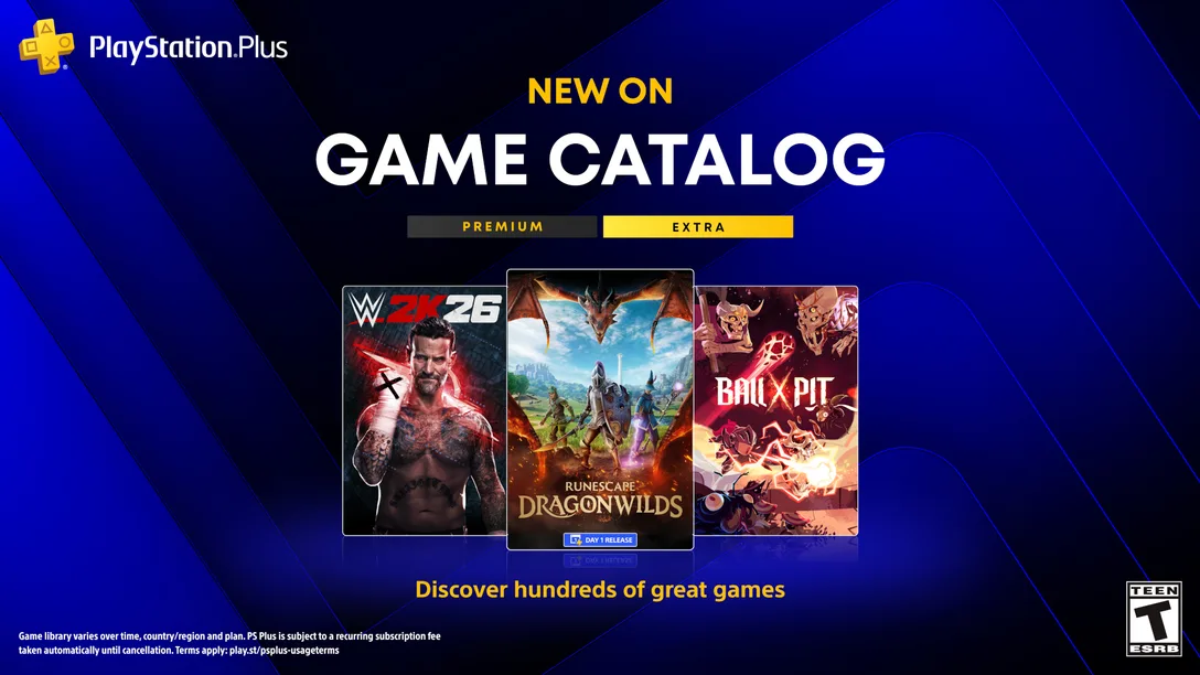 New PlayStation Plus Game Catalog for September 2026